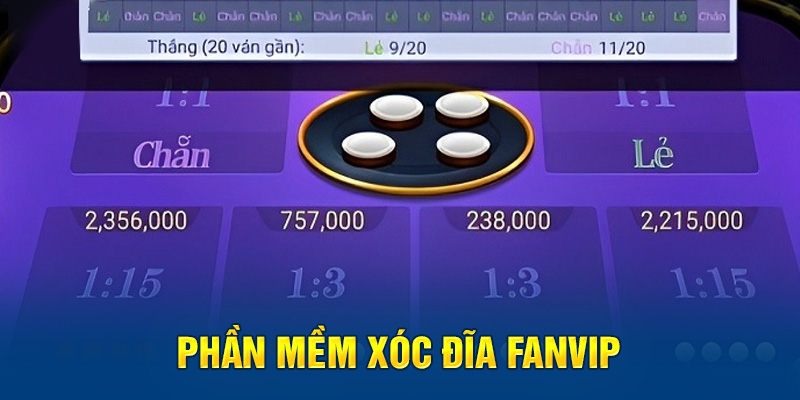 Phần mềm xóc đĩa FanVip